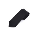 SY-2501-bk11-SPST-Black-PolySolidSlimTie-57X2.75-Retail$7.48