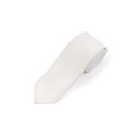 SY-2501-iv11-SPST-OffWhite-PolySolidSlimTie-57X2.75-Retail$7.48