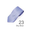 SY-SS-130123-SST-Sky Blue-SolidSilkTie-Retail$14.98