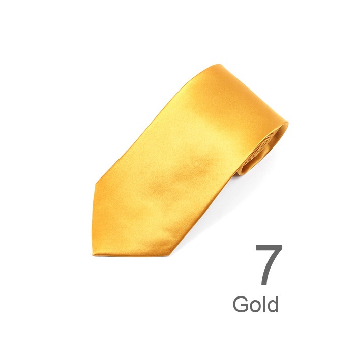 SY-SS-13017-SST-Gold-SolidSilkTie-Retail$14.98