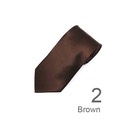 SY-SS-1302-SST-Brown-SolidSilkTie-Retail$14.98