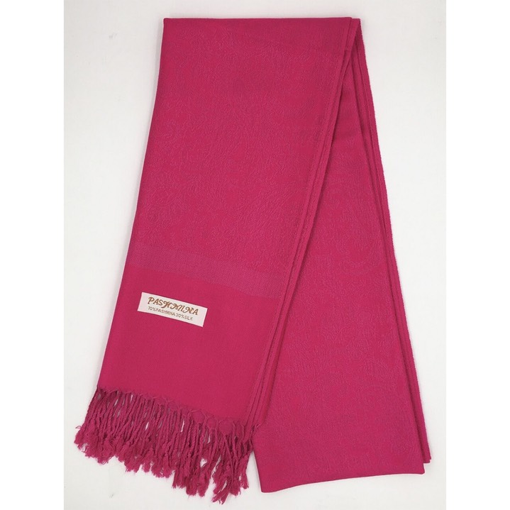 HF-TTPP-50-34-Magenta-TwoTonePaisleyPashmina-68X27-Retail$9.65