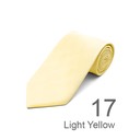 SY-ACSY-17-SPT-Light Yellow-SolidPolyesterTie-57X3.25-Retail$7.48