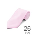 SY-ACSY-26-SPT-Pink-SolidPolyesterTie-57X3.25-Retail$7.48
