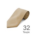 SY-ACSY-32-SPT-Taupe-SolidPolyesterTie-57X3.25-Retail$7.48