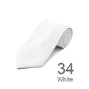 SY-ACSY-34-SPT-White-SolidPolyesterTie-57X3.25-Retail$7.48