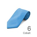 SY-ACSY-6-SPT-Cobalt-SolidPolyesterTie-57X3.25-Retail$7.48