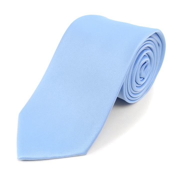 SY-BLS-3301-27-Sky Blue-BoysSolidColorPolyTies-Retail$7.32