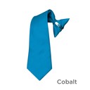 SY-BSC-33037-Cobalt-Boy'sPolyesterClipOnSolidTie-8in,11in,17in-Retail$8.32