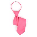 SY-BSZ-1000-22-Hot Pink-PolyesterBoy'sSatinSolidZipperTies-Retail$9.98