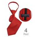 SY-BSZ-1000-4-Red-PolyesterBoy'sSatinSolidZipperTies-Retail$9.98