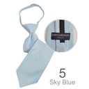 SY-BSZ-1000-5-SkyBlue-PolyesterBoy'sSatinSolidZipperTies-Retail$9.98