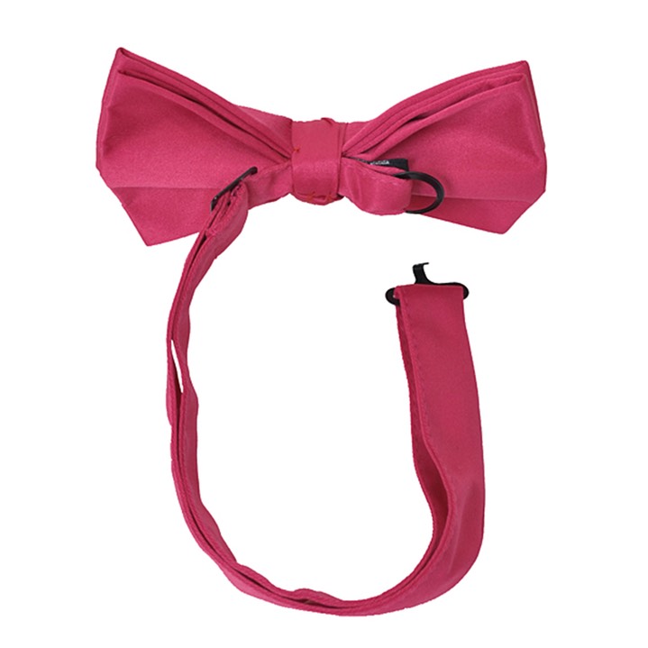 SY-BT-13014-Fuchsia-Men'sBowTies2.5'PolySatinBanded-Retail$5.82