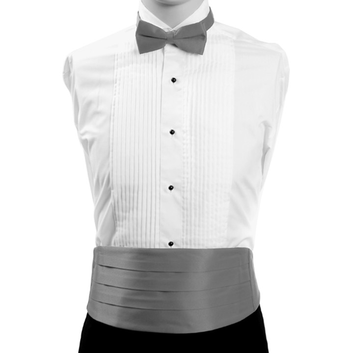 SY-CBBT-130105-Gry-Boy'sPolySatinBowTieandCummerbundSet-Retail$14.98