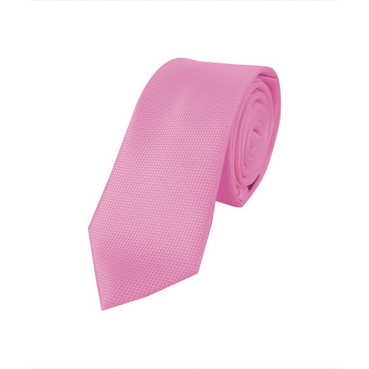 SY-MPWS6308-12-Hot Pink-MenMicroFiberPolyWovenSlimTieMicroDot-Retail$9.15