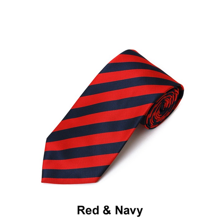 SY-PWC-240210-MPWT-MicroFiberPolyWovenTie-Red&Navy-Retail$9.65
