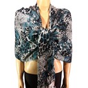 HF-APP-83-5-teal-black-AnimalPrintPashmina-68X26-Retail$9.65
