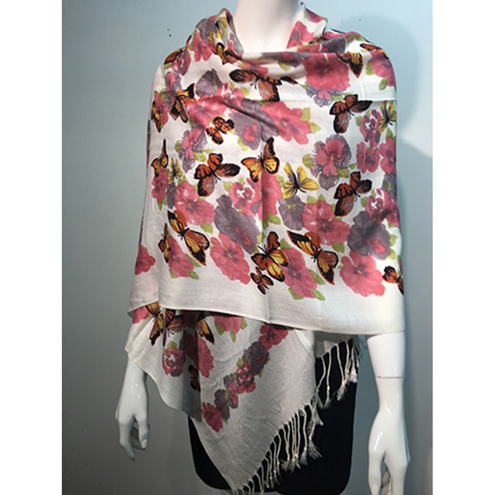 HF-BPP-81-3-PINK-Butterfly-Pashmina-68X26-Retail$9.65